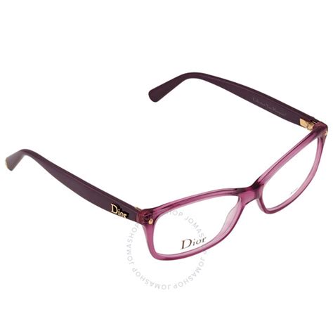 Dior Demo Lens Rectangular Ladies Eyeglasses 